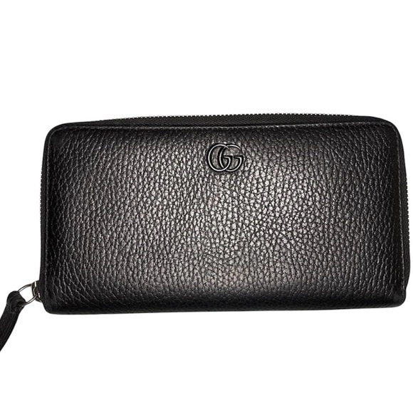 GG MARMONT ZIP AROUND WALLET EUC W/ COA - Picture 1 of 12